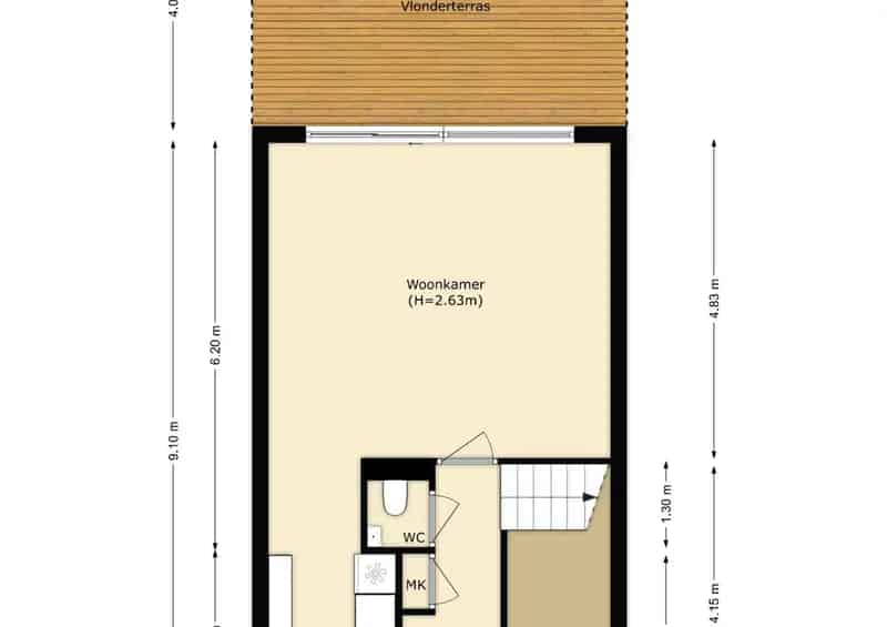 Huis te koop Veerweg 70 Brielle: Waterwoning met aanlegsteiger