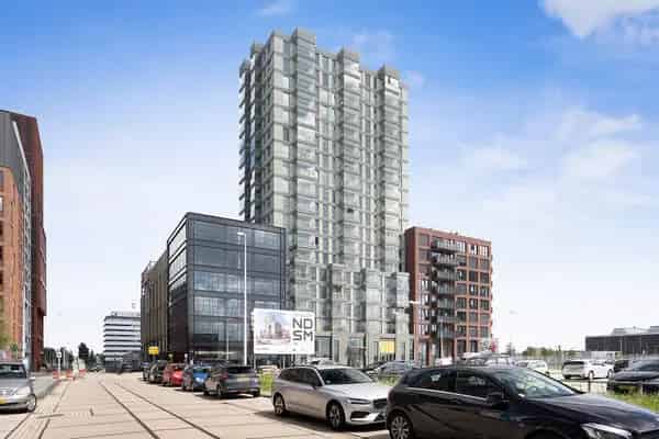 Appartement NDSM-straat Amsterdam: Uitzicht op het IJ