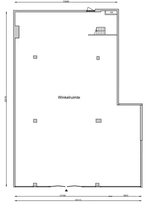 Winkel te Huur Nijmegen Dukenburg 309m2
