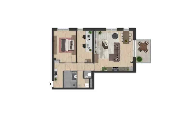 Appartementen Kruisdijkpark Poortugaal: Groen wonen nabij Rotterdam