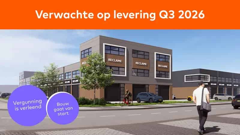 Bedrijfshal Nieuwegein | Zoek bedrijfshallen te koop: De Liesbosch 37-1 3439 LB Nieuwegein 