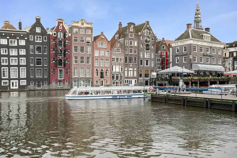 Amsterdam Centrum 2-kamerappartement Damrak uitzicht