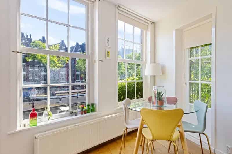 Jordaan Appartement Brouwersgracht: Licht 2-kamer met extra kamer