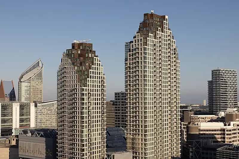 3-kamerappartement Den Haag The Roofs 64m2