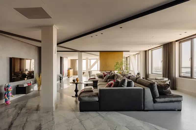 Luxe Penthouse Rotterdam Montevideotoren 512m2