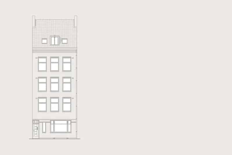 3-kamer appartement De Baarsjes 49m2 tuin
