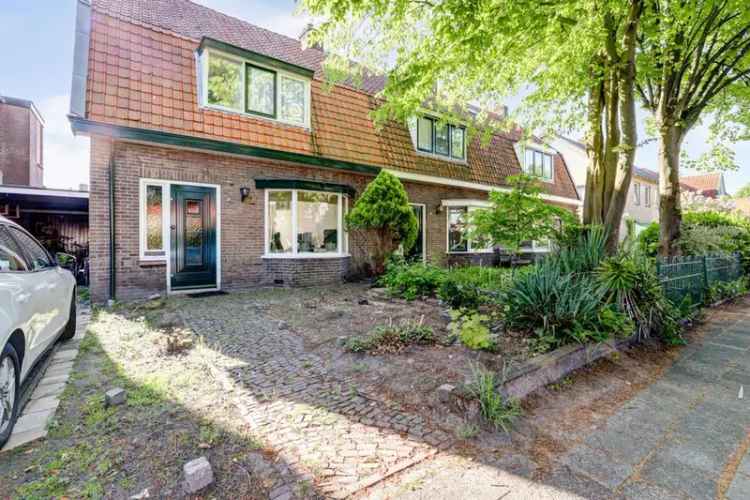 Jaren 30 Hoekwoning Amersfoort: Ruime Tuin Nabij Centrum