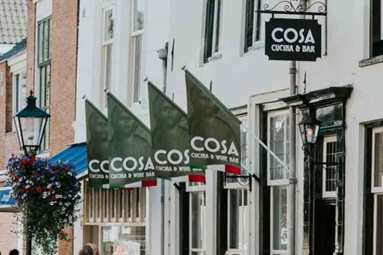 Horeca te Huur Naarden 110m2 Restaurant Terras Bar