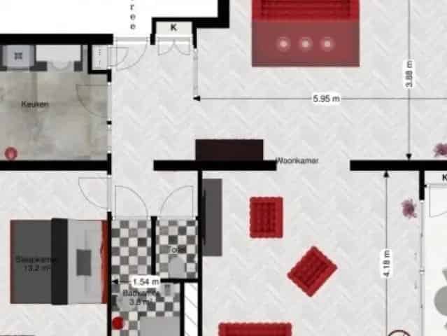 Ruime woning te huur Leiden onbepaalde tijd