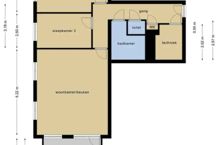 Nieuwbouwappartement Zoetermeer - 2 slaapkamers - Balkon - Parkeerplaats