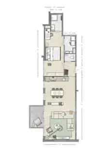 2 Kamer Appartement 64m2 Alphen aan den Rijn