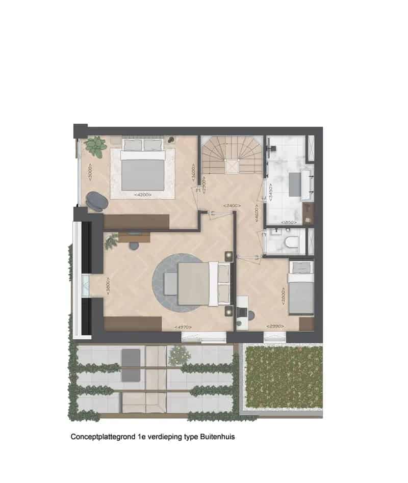 Buitenhuis te koop: 4 slaapkamers, ruim terras, nabij Den Haag en Leiden