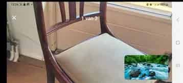 4 gestolen met salontafel