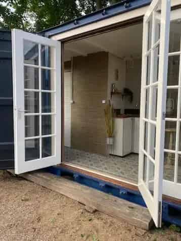 Luxe Containerwoning Tiny House Te Koop Plug Play Gastenverblijf Tuinkantoor B&B