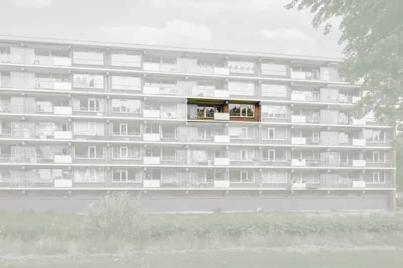 Appartement te koop Prinsenhof Leidschendam 98m2 balkon