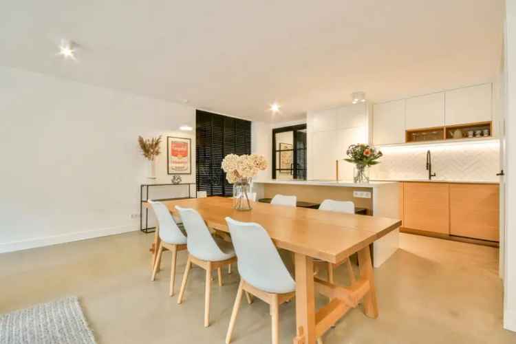 Appartement te koop Amsterdam Kadijken: 93m2 benedenhuis