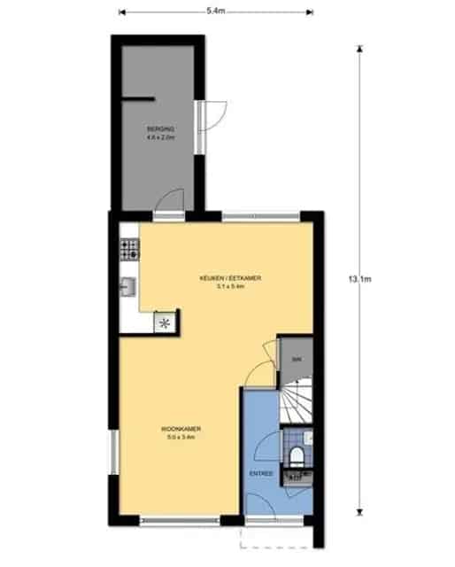 Tussenwoning Holten 5 Kamers 110m2