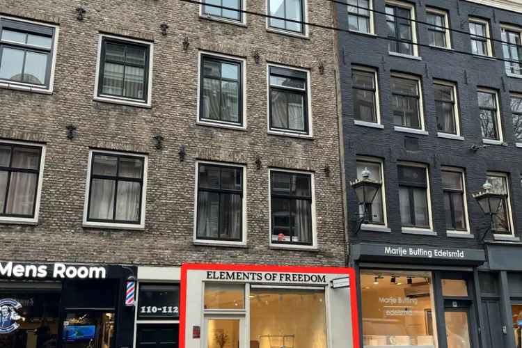 Winkel Amsterdam | Zoek winkels te huur: Utrechtsestraat 110-A 1017 VS Amsterdam [funda in business]