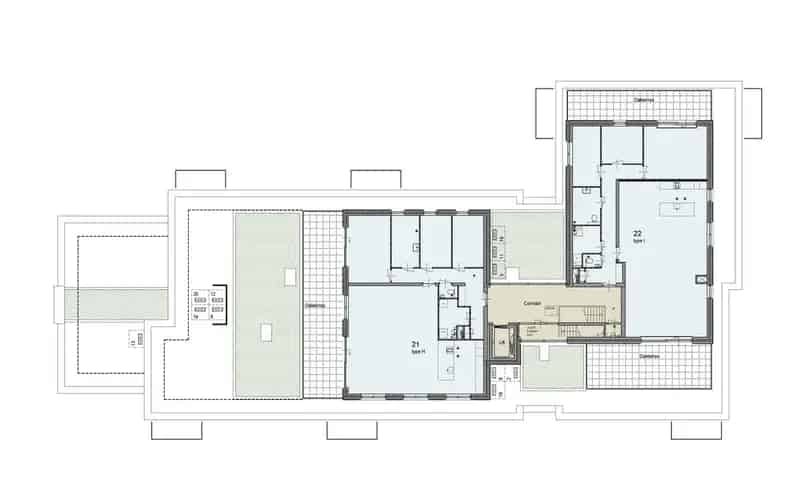 Appartementen Buitenpost Acht Oan de Diken