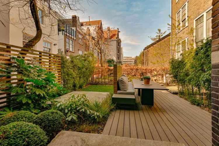 Luxe Dubbele Benedenwoning Amsterdam Lastagebuurt 5 Kamers Prive Tuin