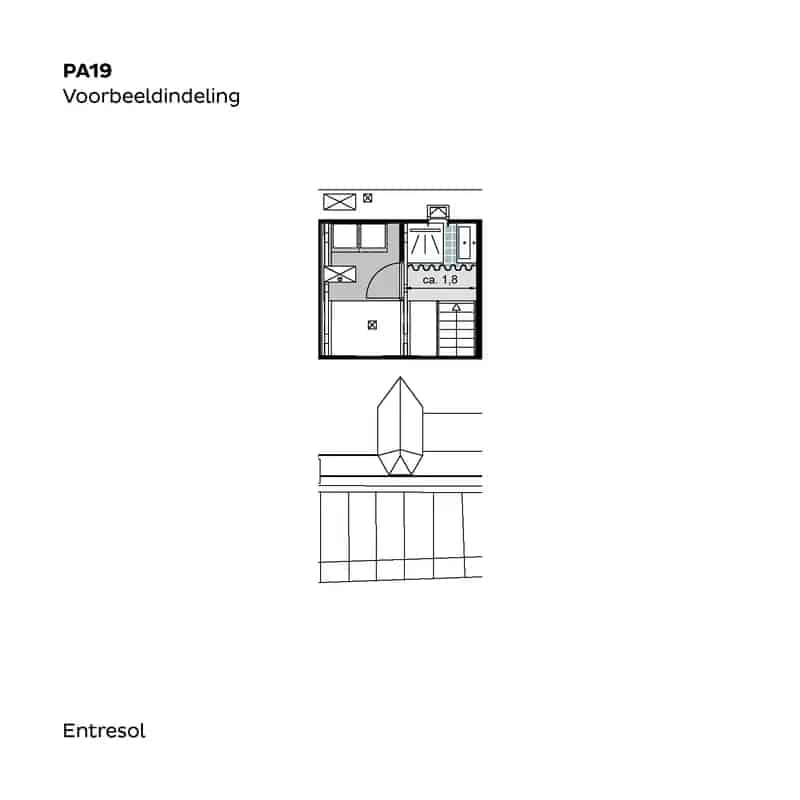 Zelfbouwappartement Apeldoorn Centrum - Postkantoor