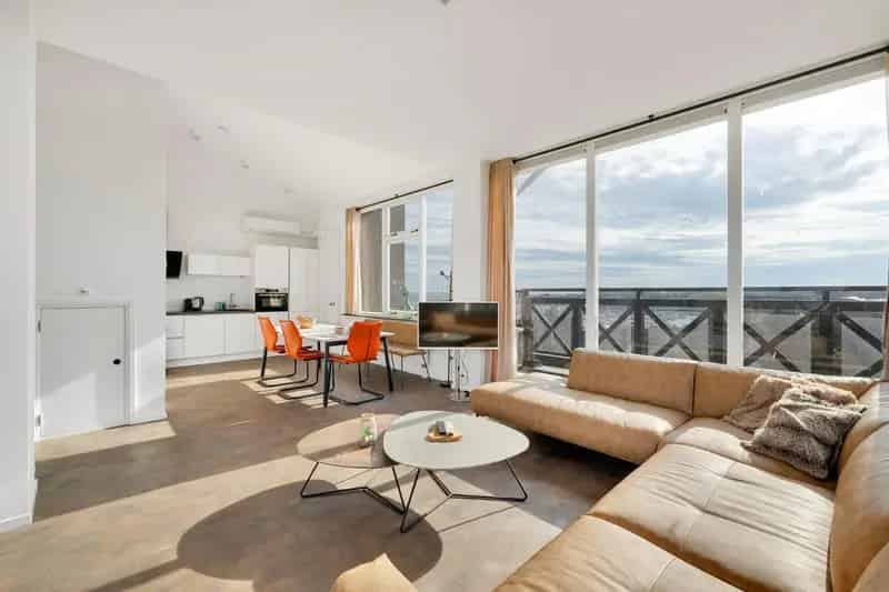 Luxe Penthouse Parelduiker  Uitzicht Zee  3 Slaapkamers Gemeubileerd