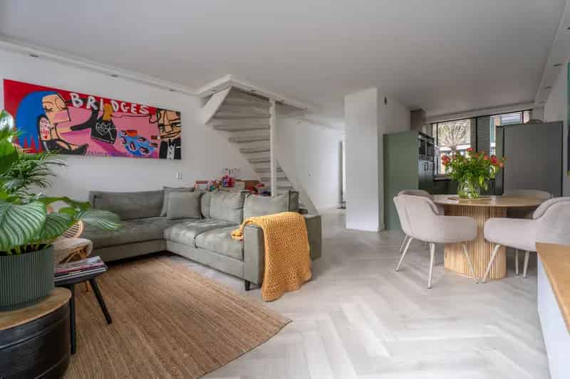 Gemeubileerd 2 Slaapkamers Huis Rotterdam Centrum Tuin Airco