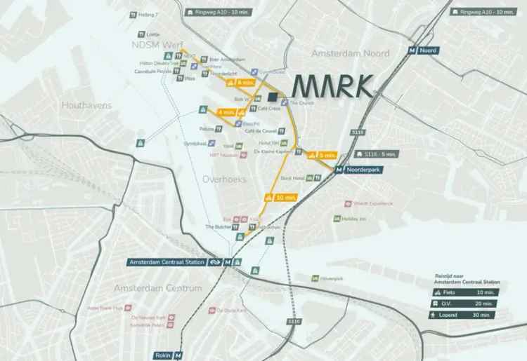 MARK Amsterdam Noord: Appartementen Kantoren Horeca
