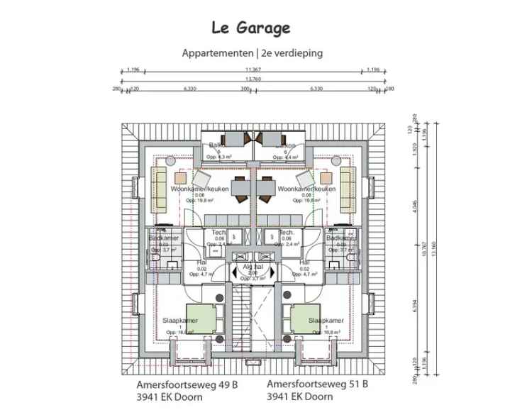 2 Kamer Appartement te Koop Doorn