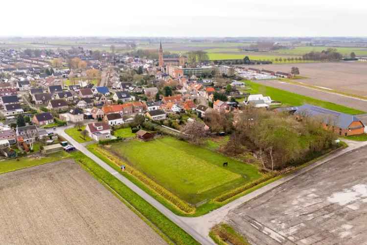 Vrijstaande Semi-Bungalow Kloosterzande  Uitzicht Polders