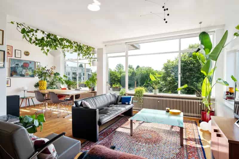 3 4 Kamerappartement Kralingen Rustig Top Etage Balkon Eigen Grond