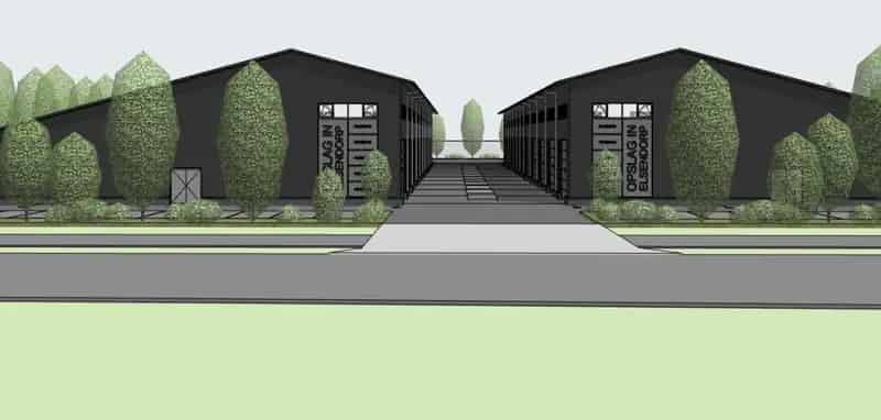Bedrijfsunits te koop Elsendorp diverse maten 90m2 120m2 180m2 240m2