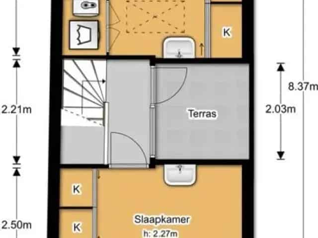 4 Slaapkamers 2 Dakterrassen Delft Kantoorgracht