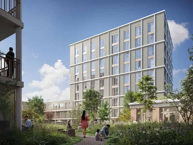 Stadswoning Amsterdam Zuidoost 2 slaapkamers Privé terras Duurzaam