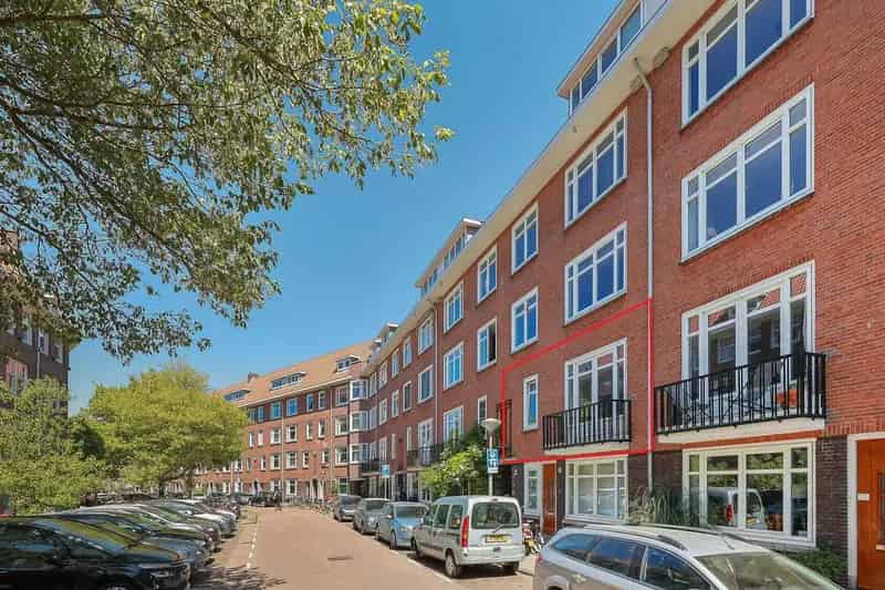 Appartement te koop Amsterdam De Baarsjes 71m2 2 Balkons