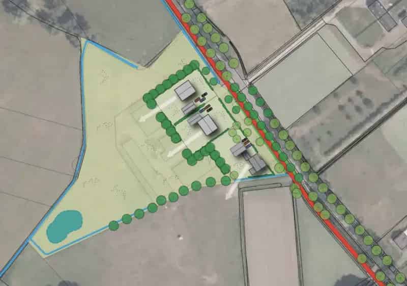 Bouwkavels Esch Boxtel: Vrijstaande Woning Landelijk gelegen