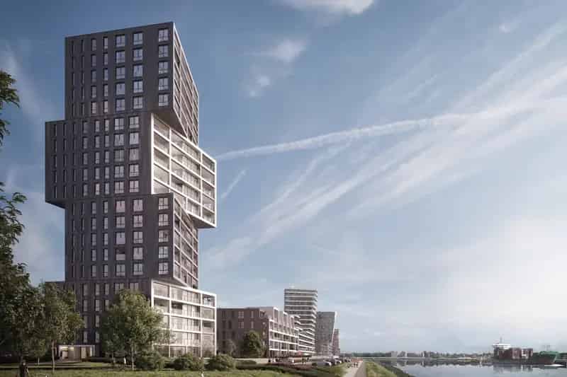Luxe appartement Maassluis Het Baken 2 slaapkamers balkon parkeerplaats