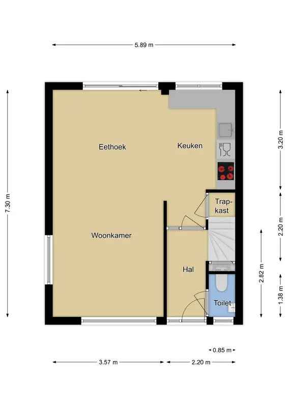 Ruime Hoekwoning Nijmegen 4 Slaapkamers Instapklaar