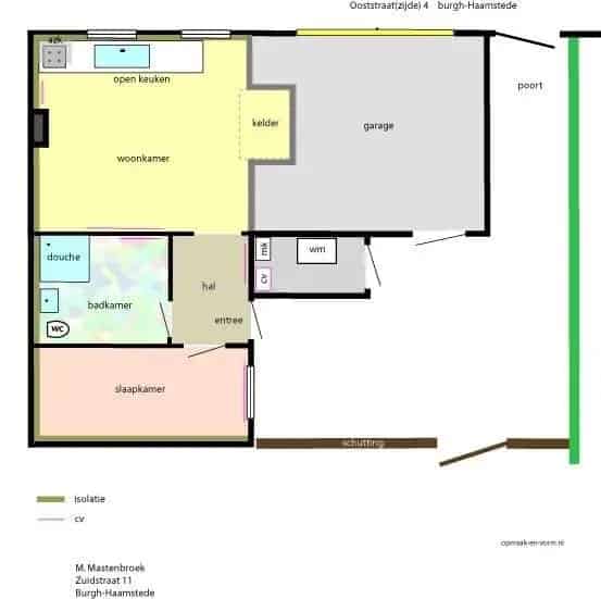 Half Vrijstaande Woning met Bedrijfsruimte Burgh Haamstede