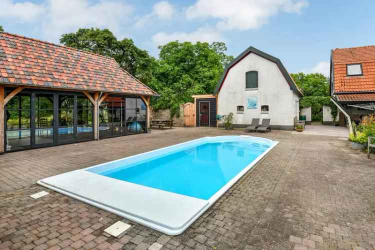 Woonboerderij Herveld 25350m2  Gastenverblijf Zwembad