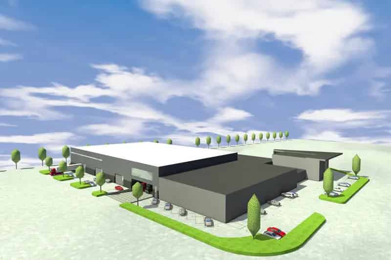 Bedrijfshal te huur Deurne 8000m² Kantoor Bedrijfsruimte