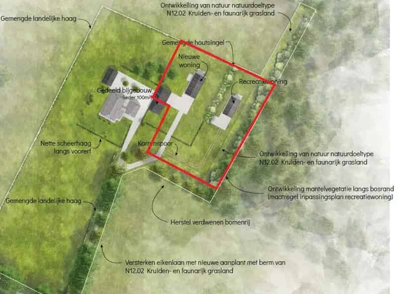 Bouwkavel 5000m2 Varssel: Vrijstaand Woonhuis & Recreatiewoning
