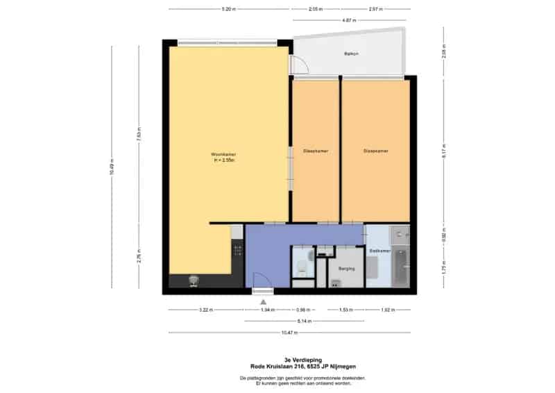 3-kamerappartement te koop Nijmegen Heijendaal