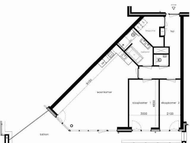 3 Kamer Appartement Amstelveen 100m2 Ruim Terras Prive Parkeerplaats