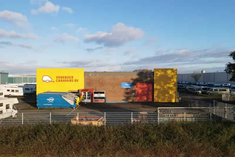 Bedrijfshal te Huur Drachten 1174m2 Industrieterrein De Haven