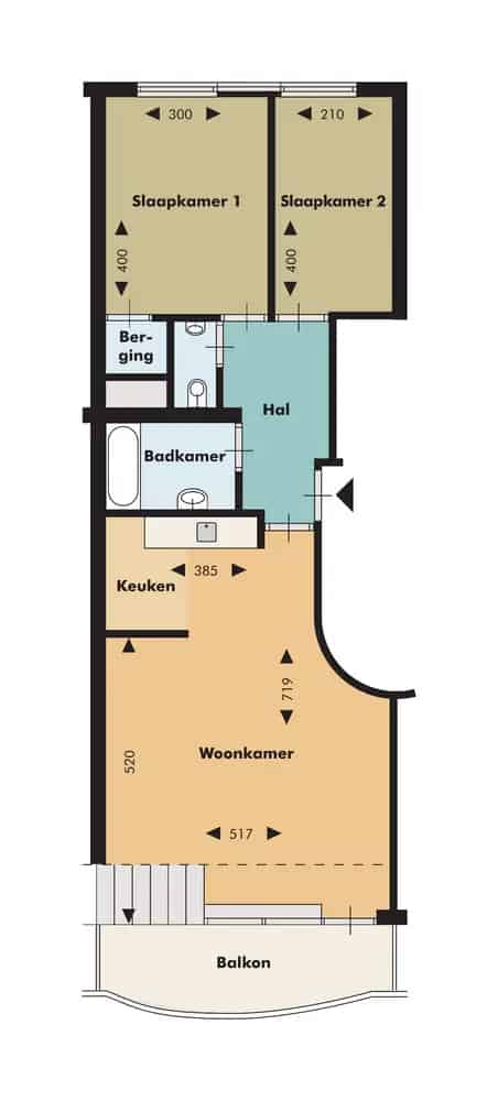 Appartement Rotterdam Centrum 8e Etage Balkon Uitzicht