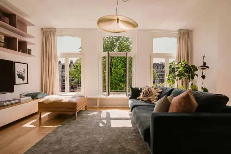 Appartement te koop Amsterdam Oud West 47m2 Balkon Eigen Grond