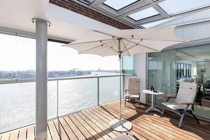 Luxe Penthouse Dordrecht Drierivierenpunt Uitzicht