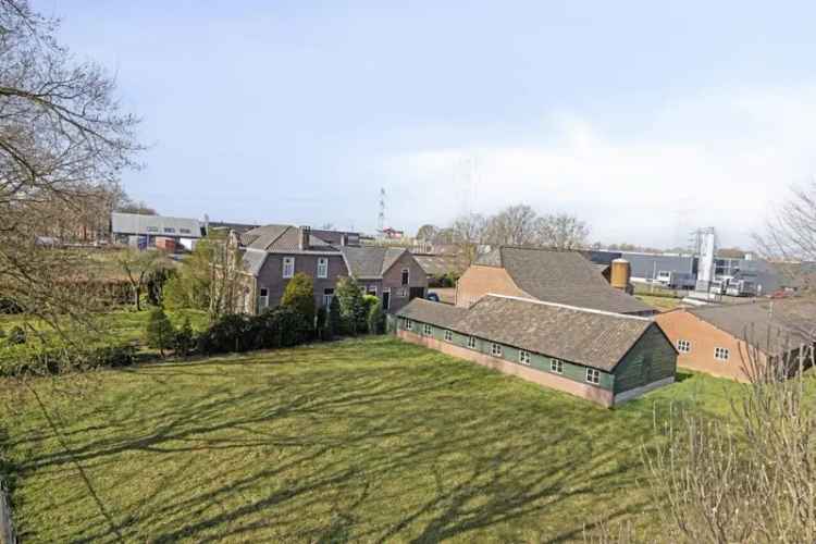 Jaren 30 Boerderijwoning Berkel Enschot Ruime Bijgebouwen Perceelsplitsing Mogelijk