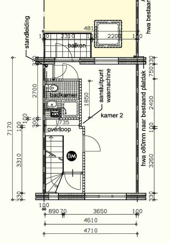 Studio te Huur 16m² Eigen Badkamer Buitenruimte